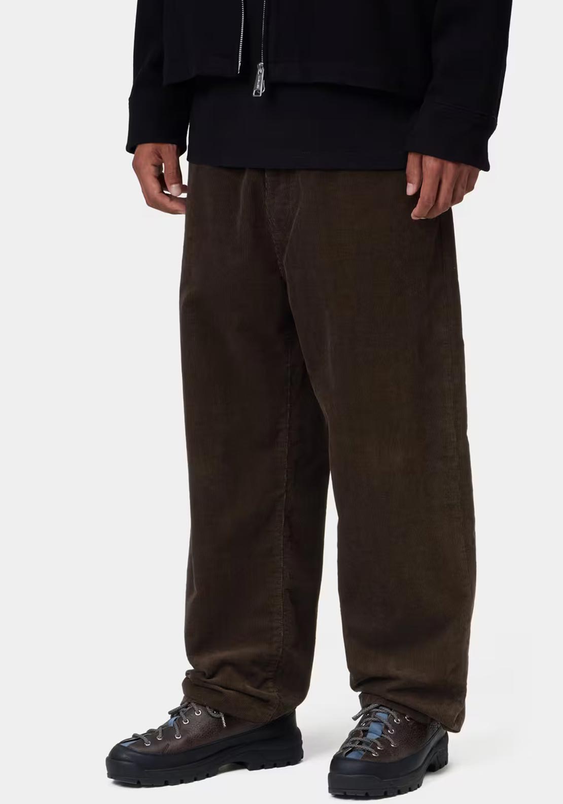 Carhartt WIP Aaron Corduroy Trousers, Brown