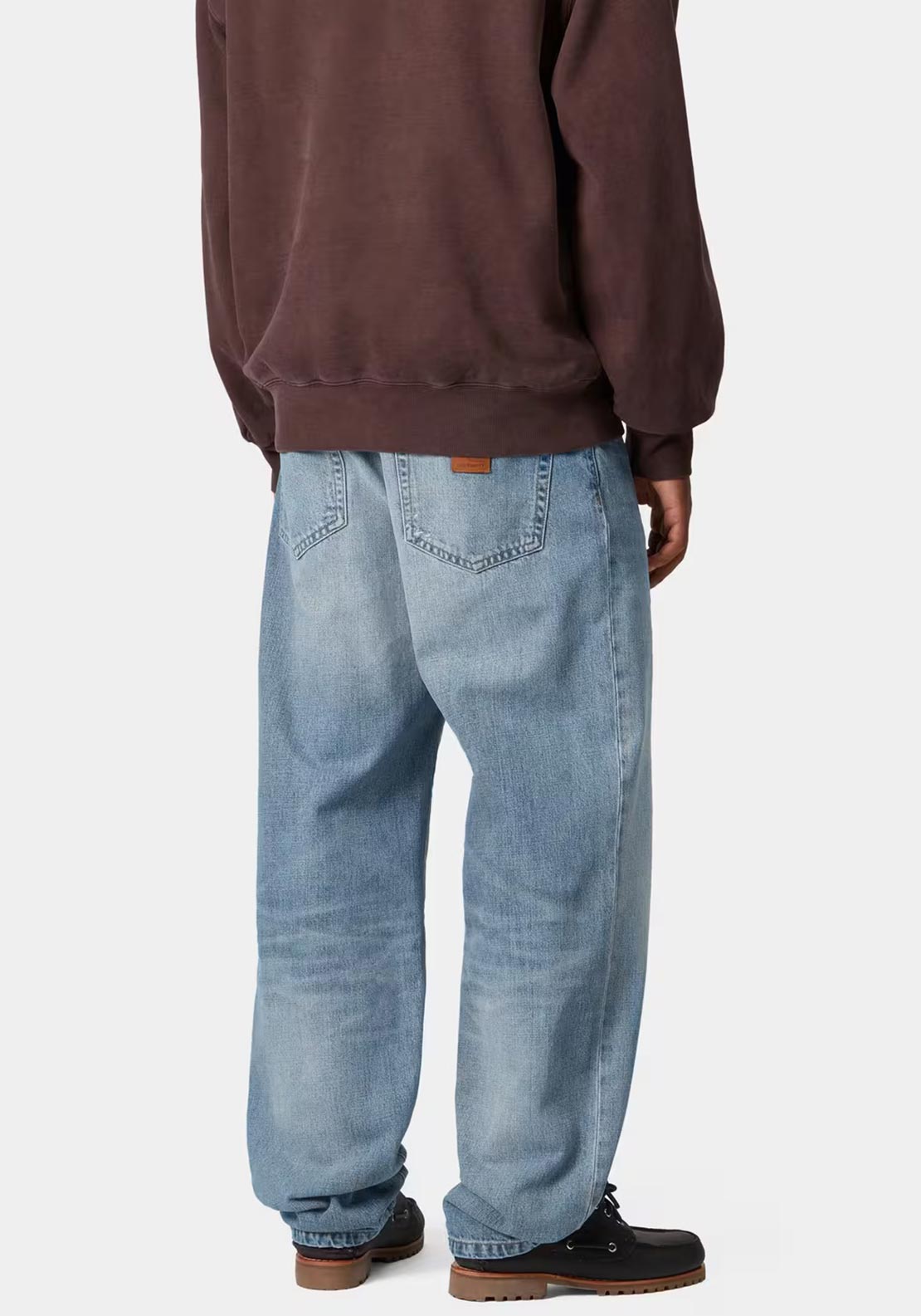 Carhartt WIP Aaron Jeans, Burst Washed Blue