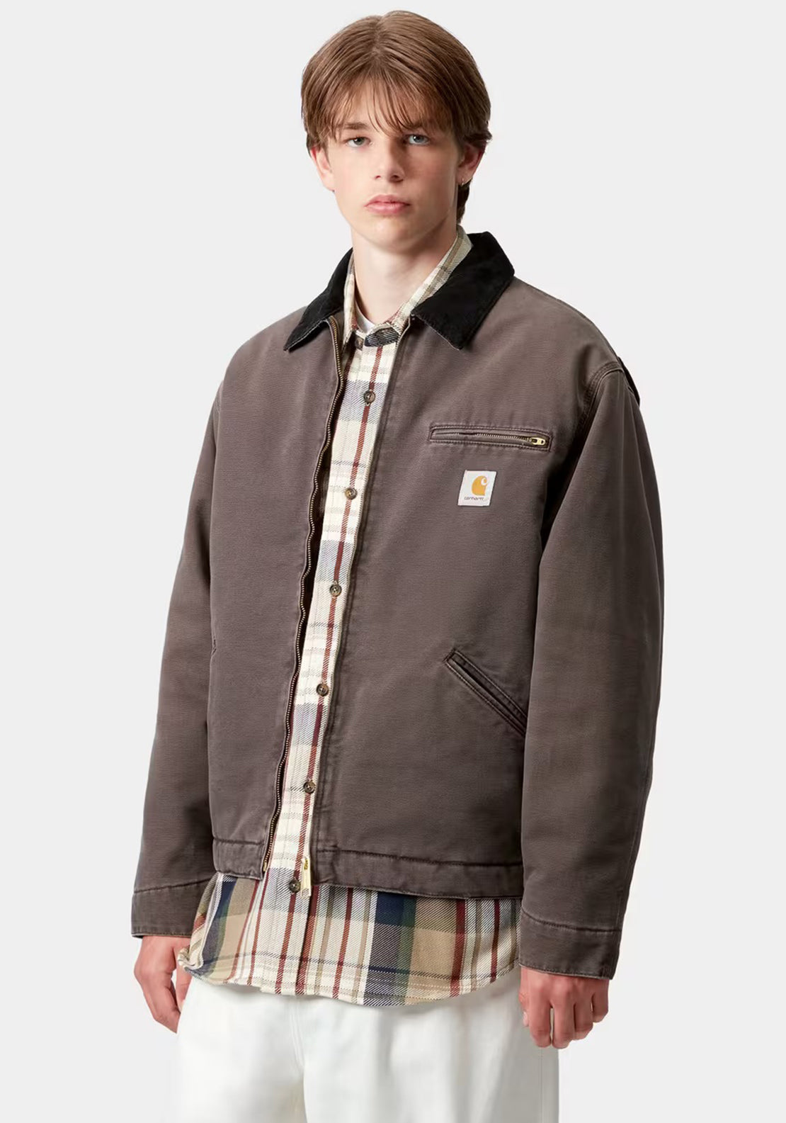 carhartt tobacco detroit jacket WIP OG in & Black stitch details provide extra durability. Buy Carhartt WIP Detroit Jacket