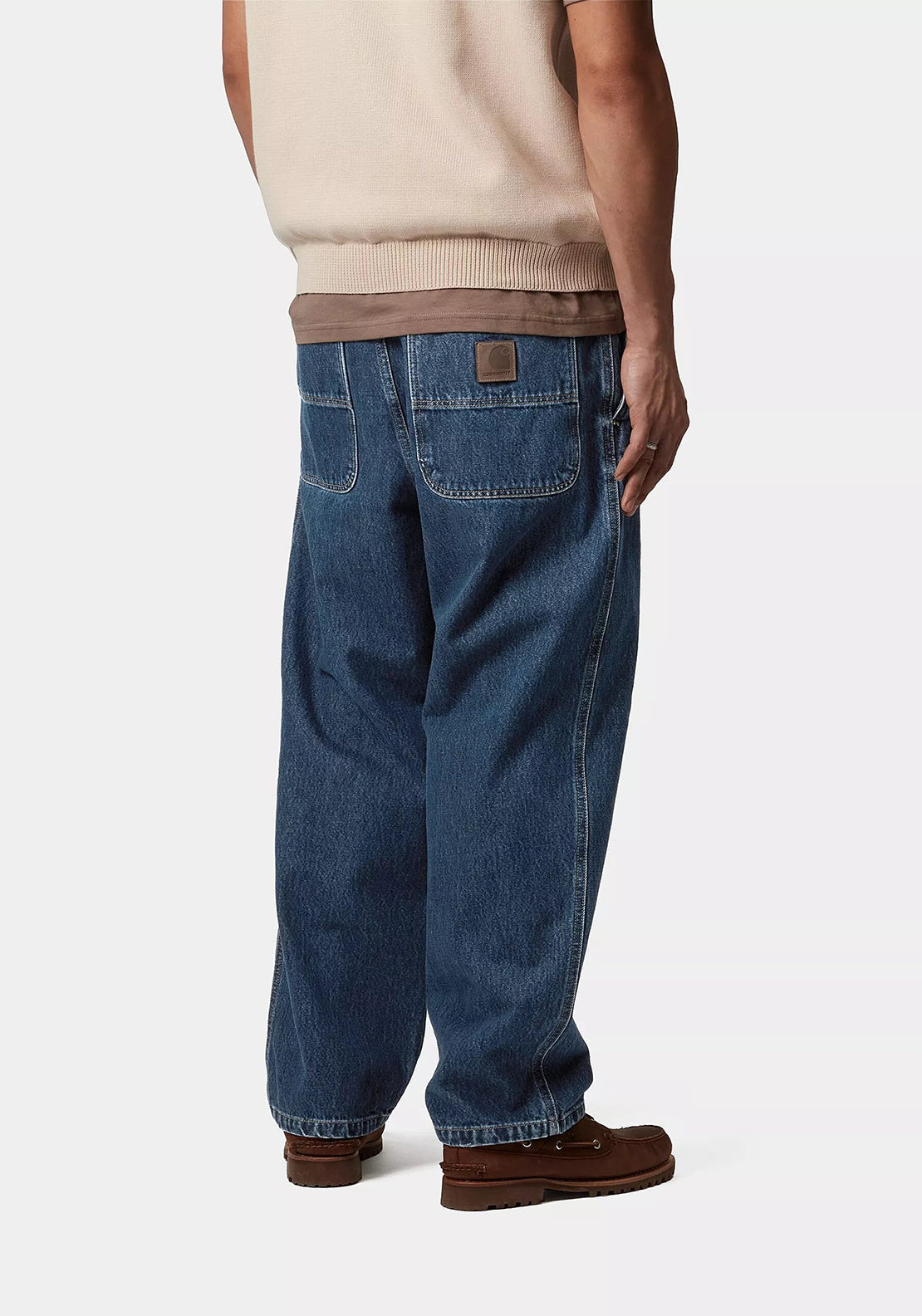 Carhartt WIP Jace Tapered Fit Jeans, Stone Washed Blue