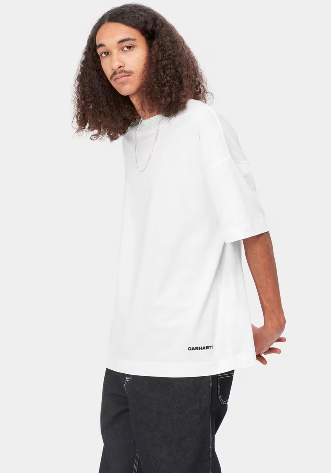Carhartt WIP Link Script T-Shirt, White
