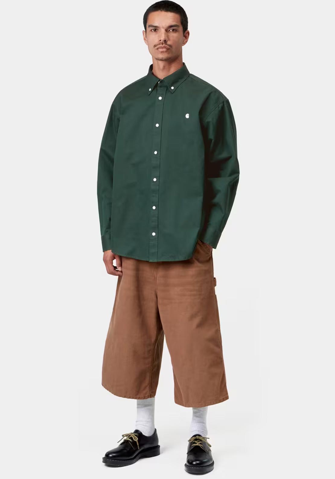 Carhartt WIP Madison Shirt, Dark Green