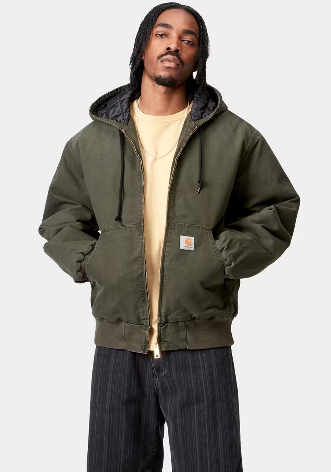 Carhartt WIP OG Active Jacket, Olive Green - McElhinneys