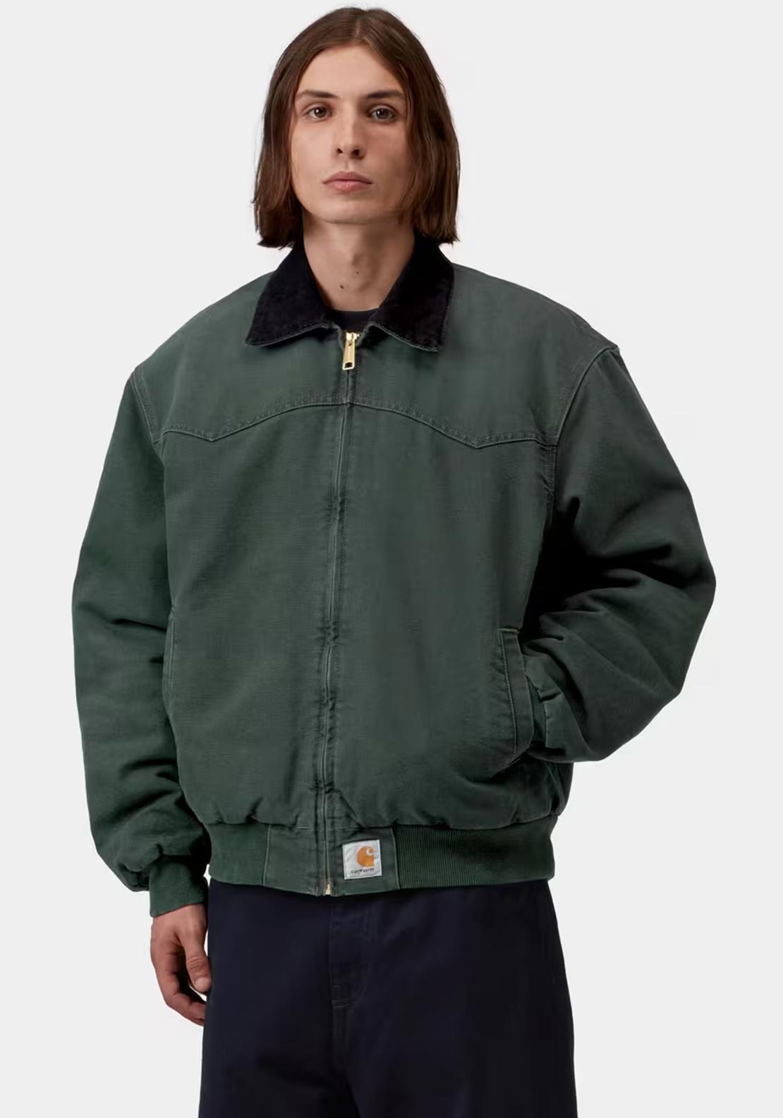 Carhartt WIP OG Santa Fe Jacket, Raven Green