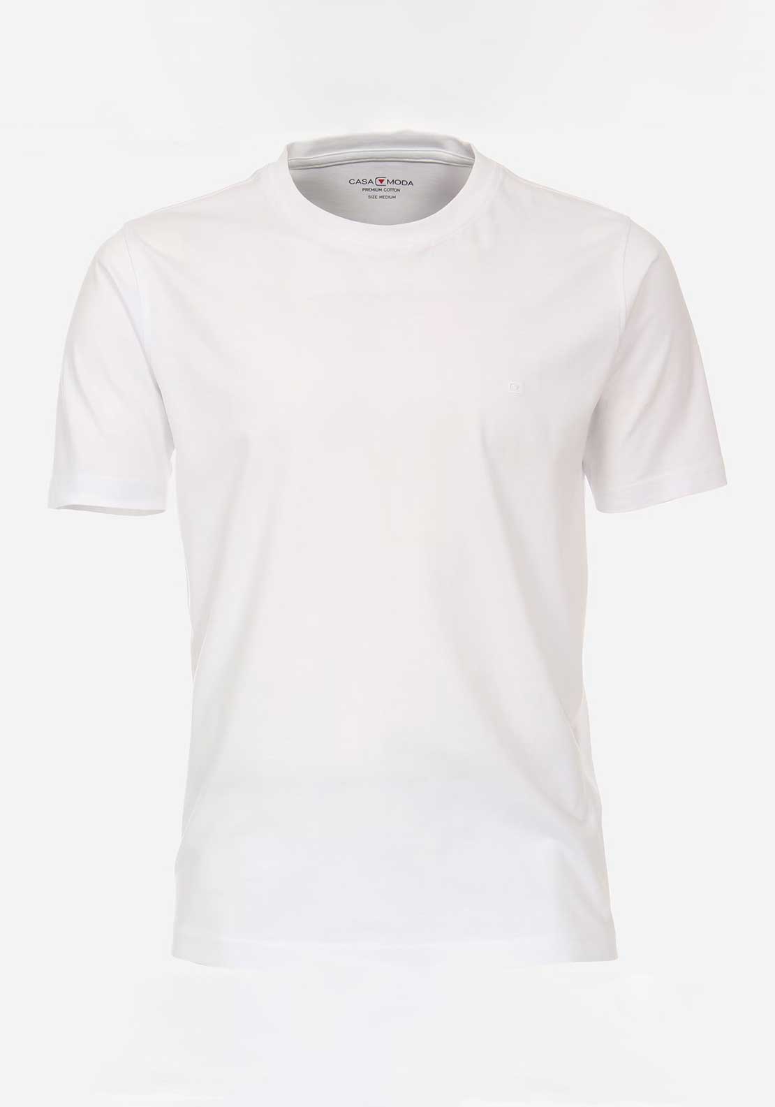 Casa Moda Crew Neck T-Shirt, White