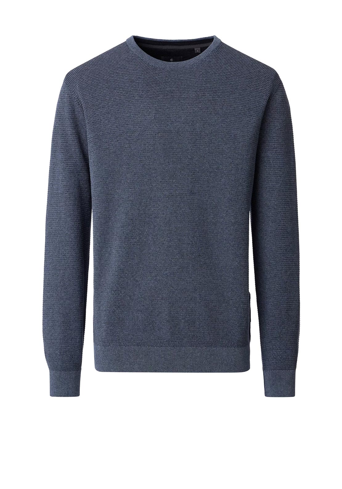 Casa Moda Textured Knit Sweater, Chalk Blue
