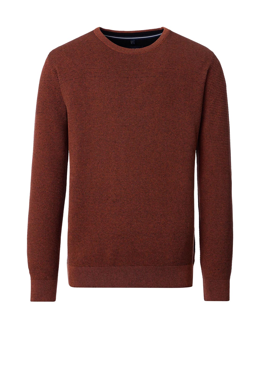 Casa Moda Textured Knit Sweater, Orange
