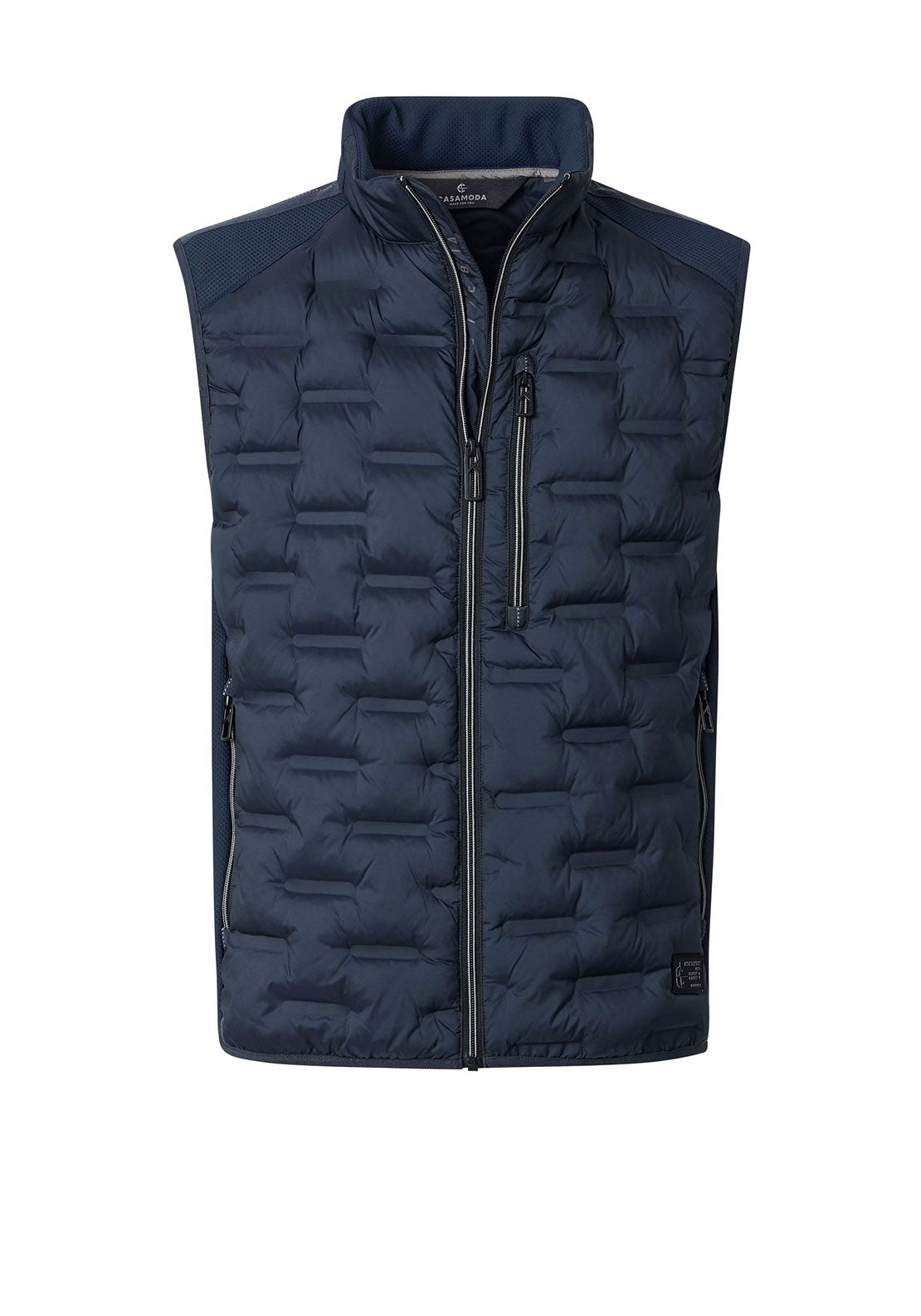 Casa Moda Water Repellent Gilet, Navy