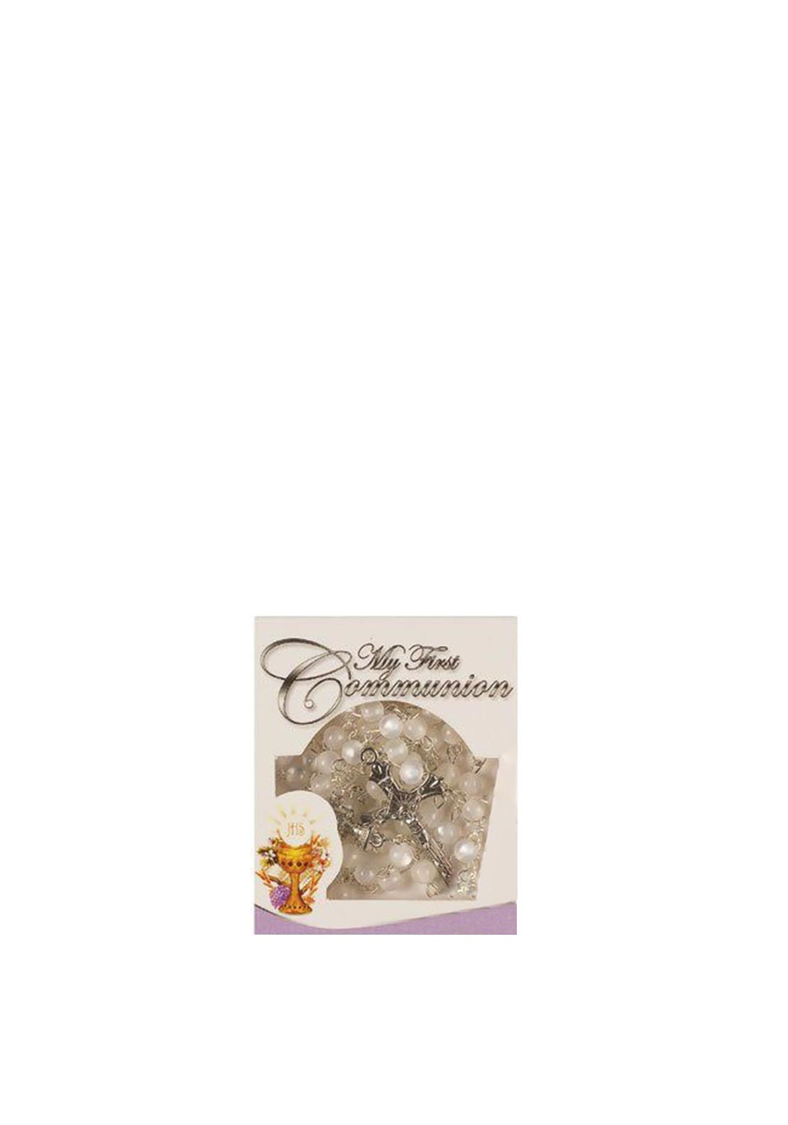 CBC First Holy Communion Acrylic Rosary Beads