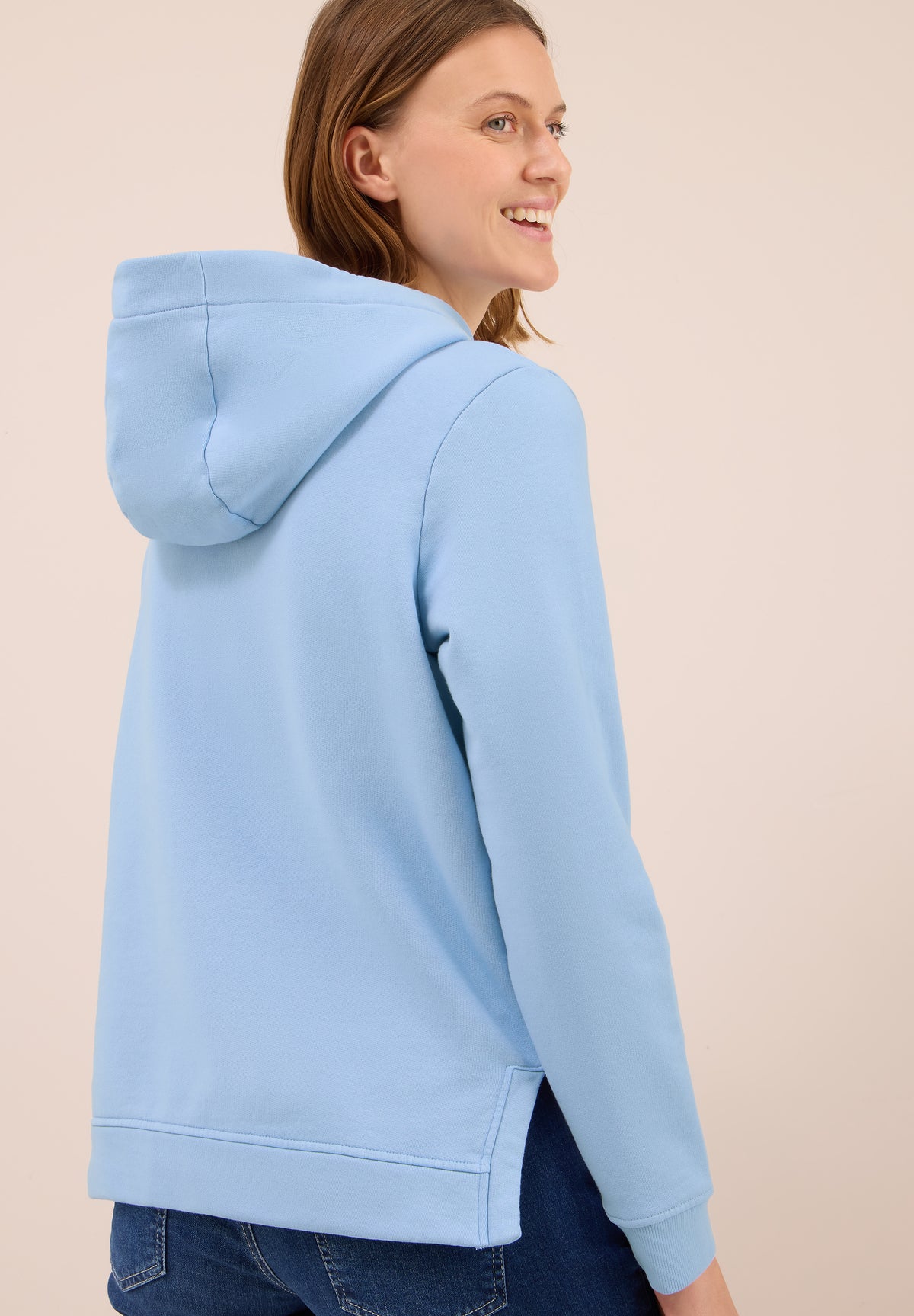 Cecil Sky Blue Hoodie, Blue