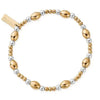 ChloBo Cute Oval Bracelet, Gold & Silver