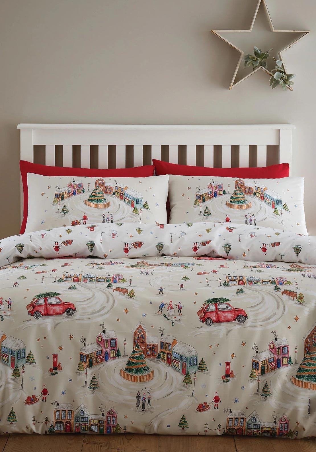 Santa Town Duvet Cover Set GFTOTP12634