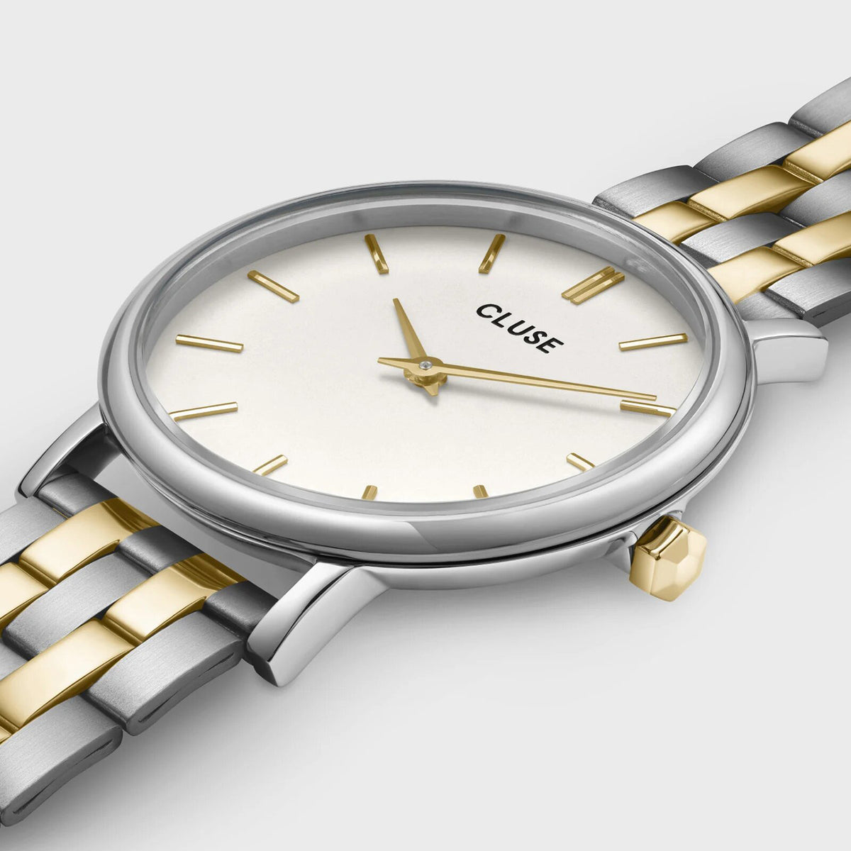 Cluse Pavane Petite 2 Watch, Silver & Gold