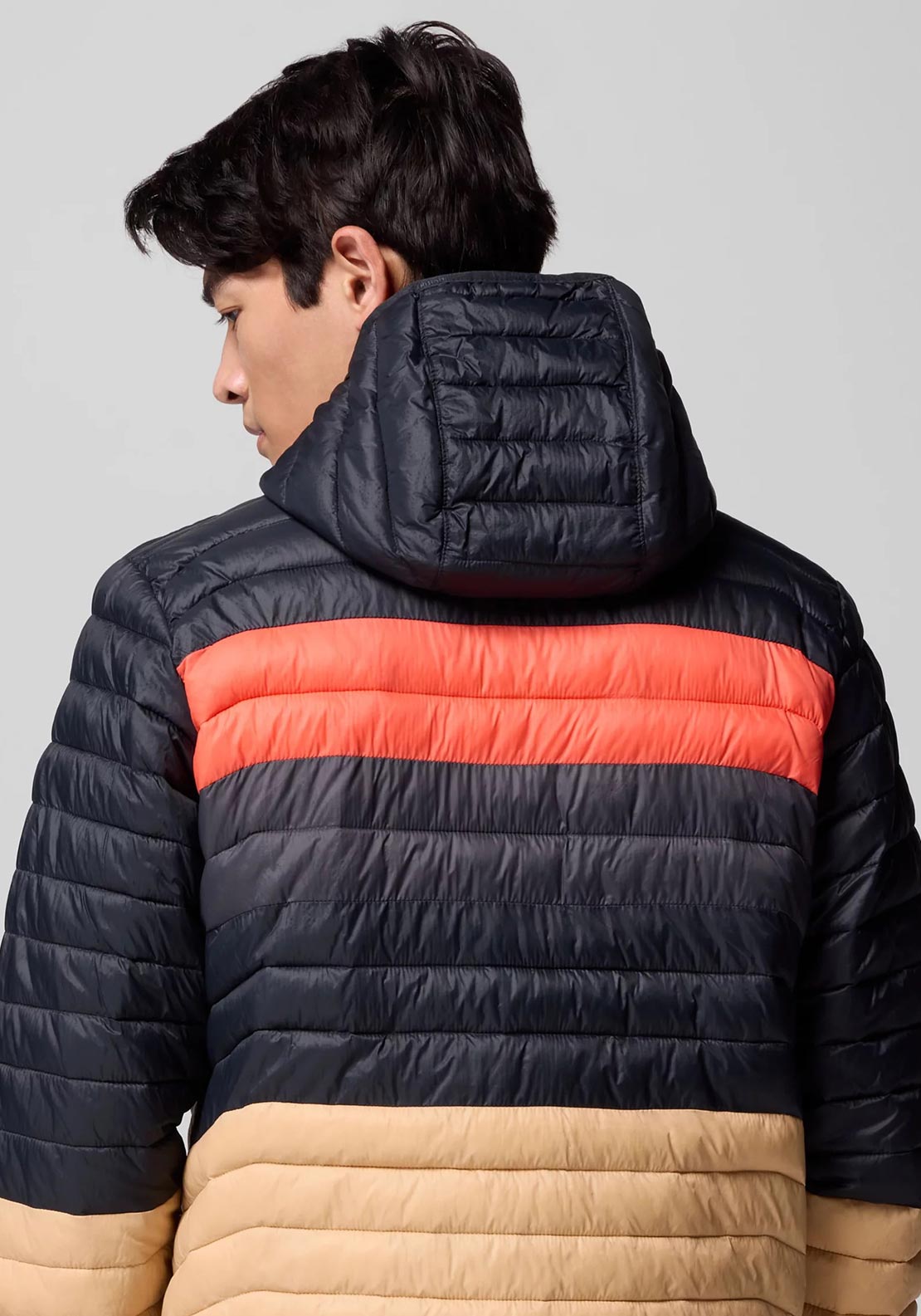 Columbia Powder Pass™ Hooded Jacket, Black Multi