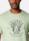 Columbia Men’s Rapid Ridge™ Graphic T-Shirt, Sage Leaf