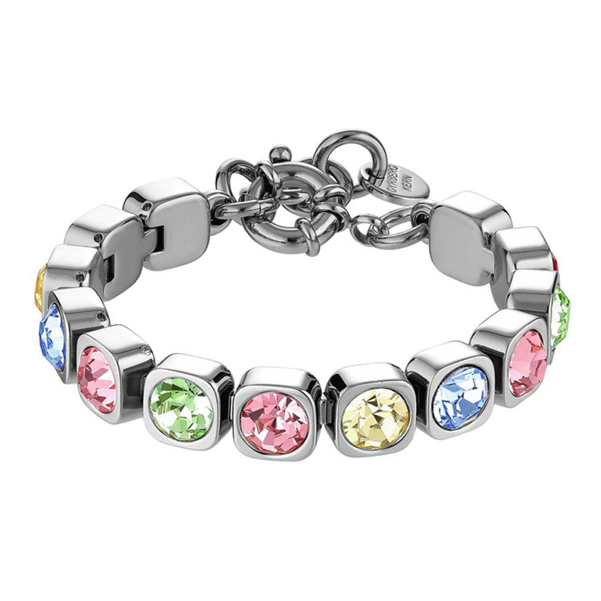 Dyrberg/Kern Conian Bracelet, Pastel & Silver