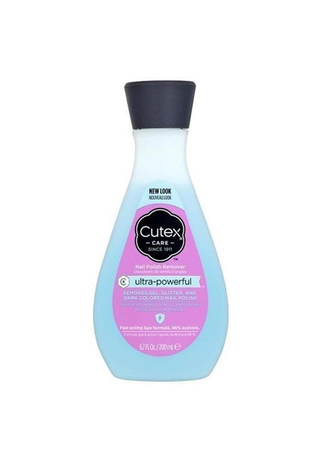 Cutex Ultra Powerful Acetone Nail Polish Remover, 100ml