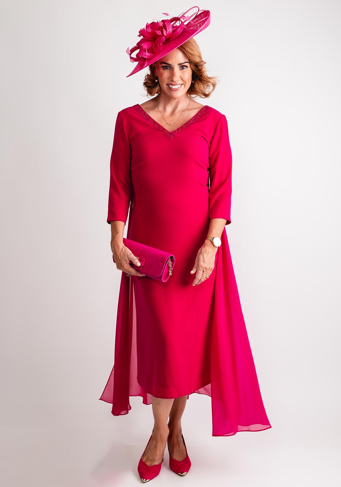 cassandra chiffon dress Red Vegan "Cassandra" Dressing Gown