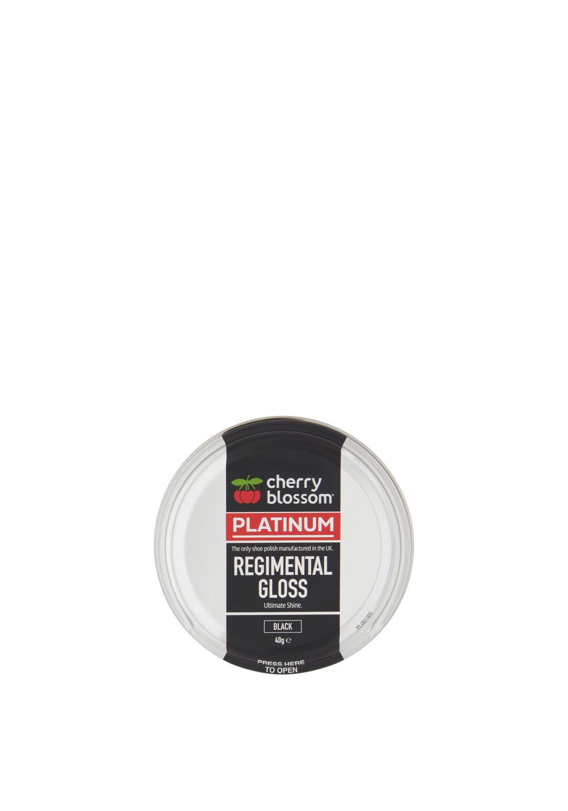 Bama Cherry Blossom Regimental Gloss, Black McElhinneys