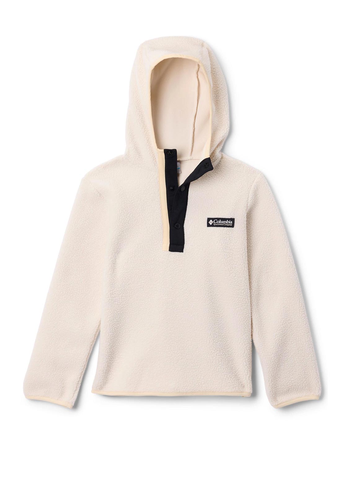 Columbia Kids Helvetia Sherpa Fleece Hoodie, Cream McElhinneys