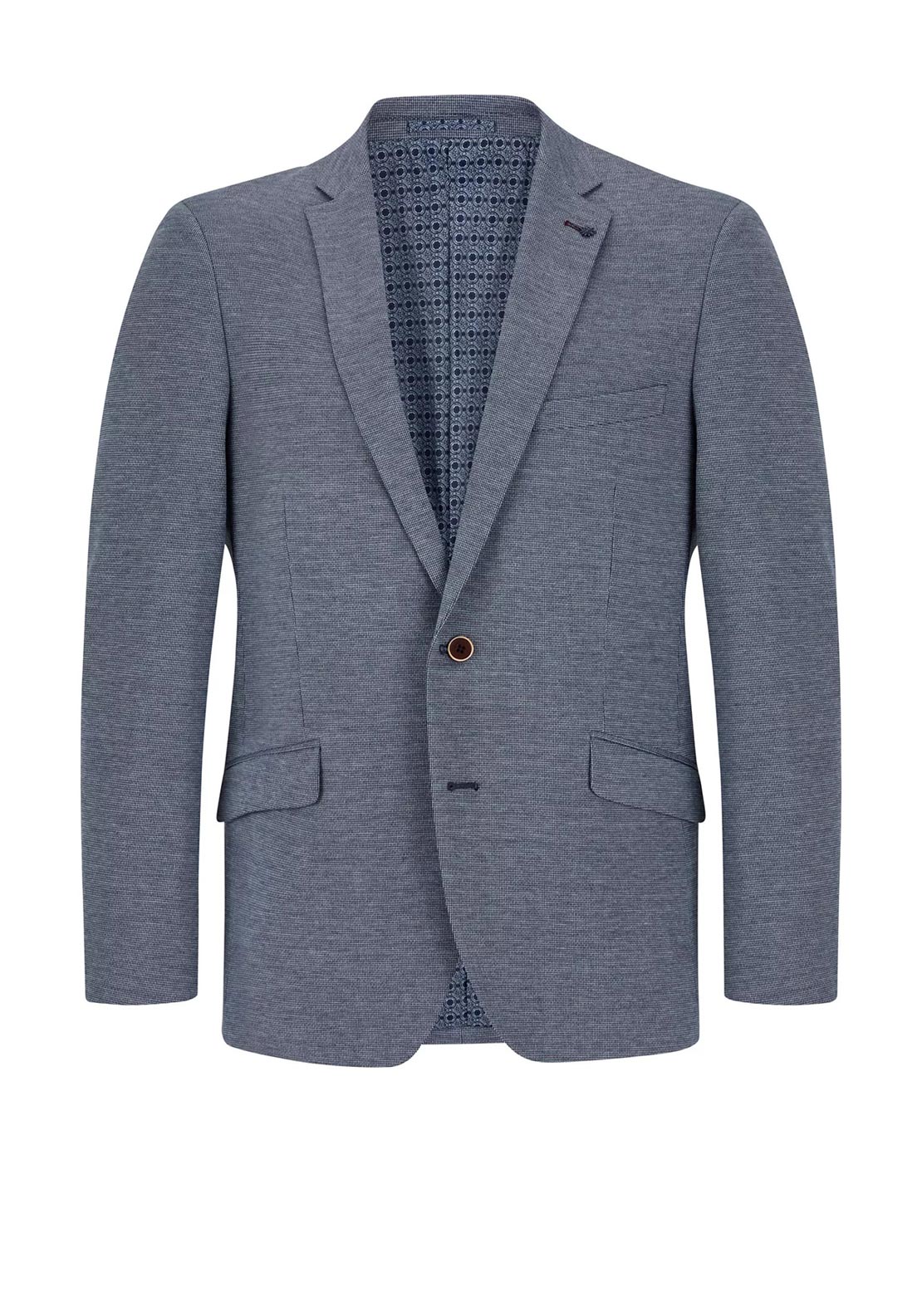 Daniel Grahame Dale Micro Pattern Blazer, Blue