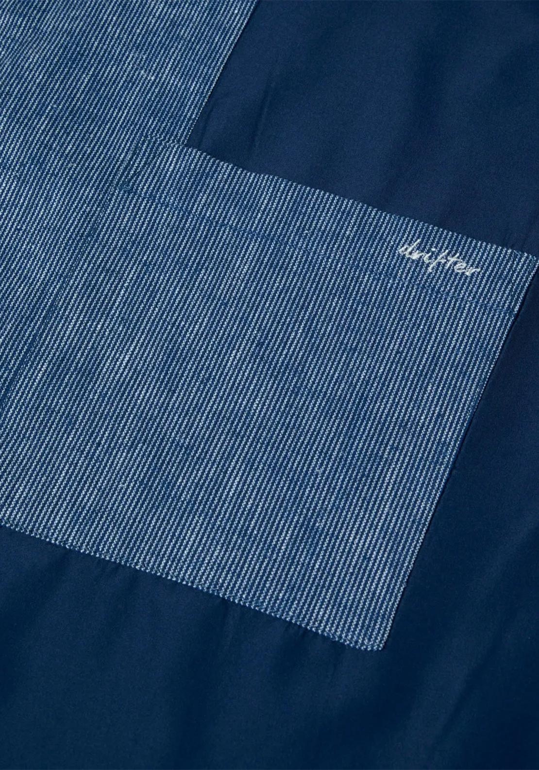 Daniel Grahame Everette Linen Blend Windcheater Jacket, Blue