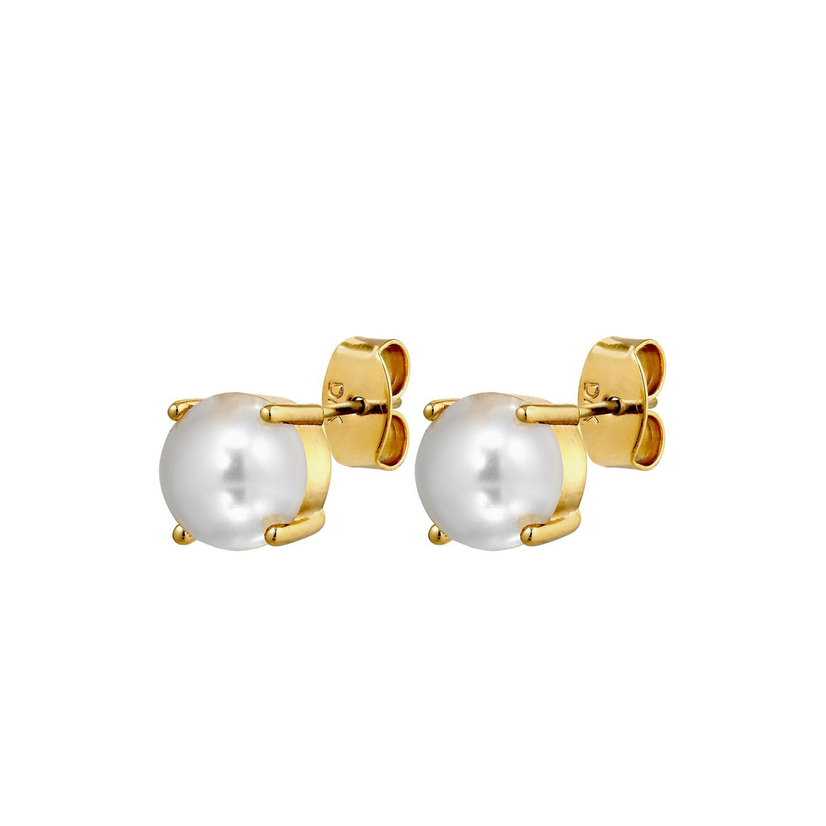 Dyrberg/Kern Daze Pearl Earrings, Gold
