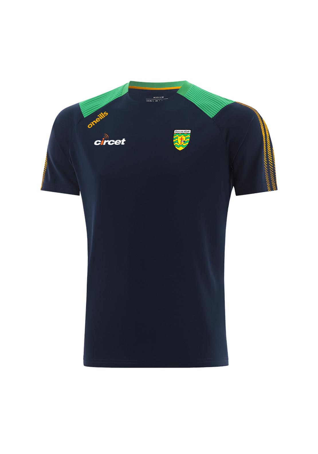 O’Neills Boys Donegal GAA Dynamo Short Sleeve Tee, Navy