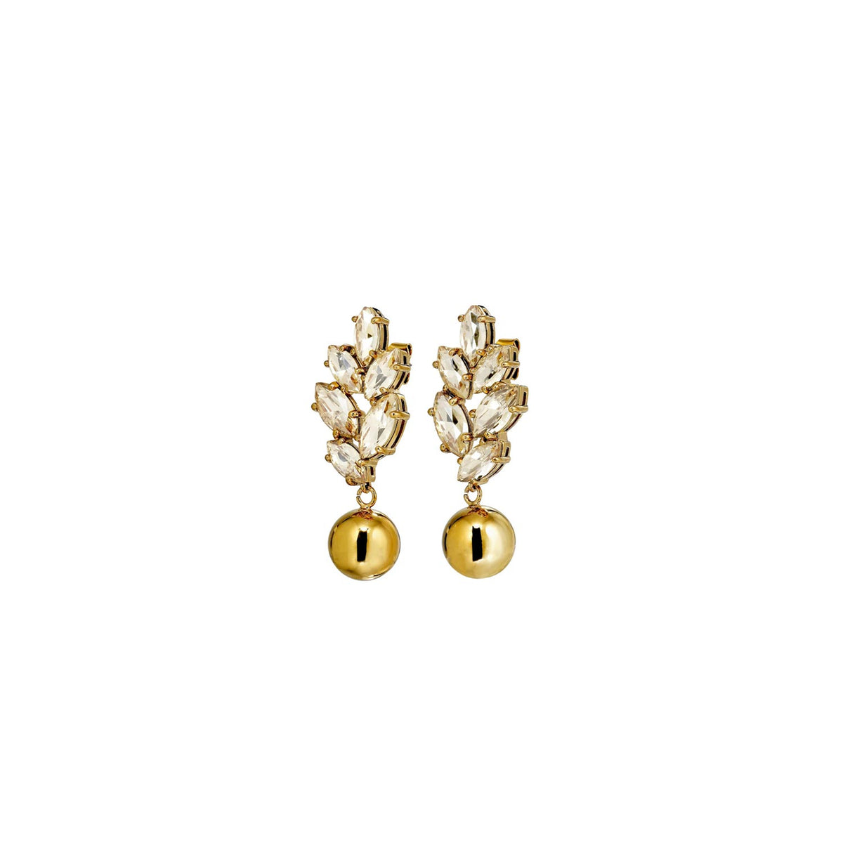 Dyrberg/Kern Balete Earrings, Gold