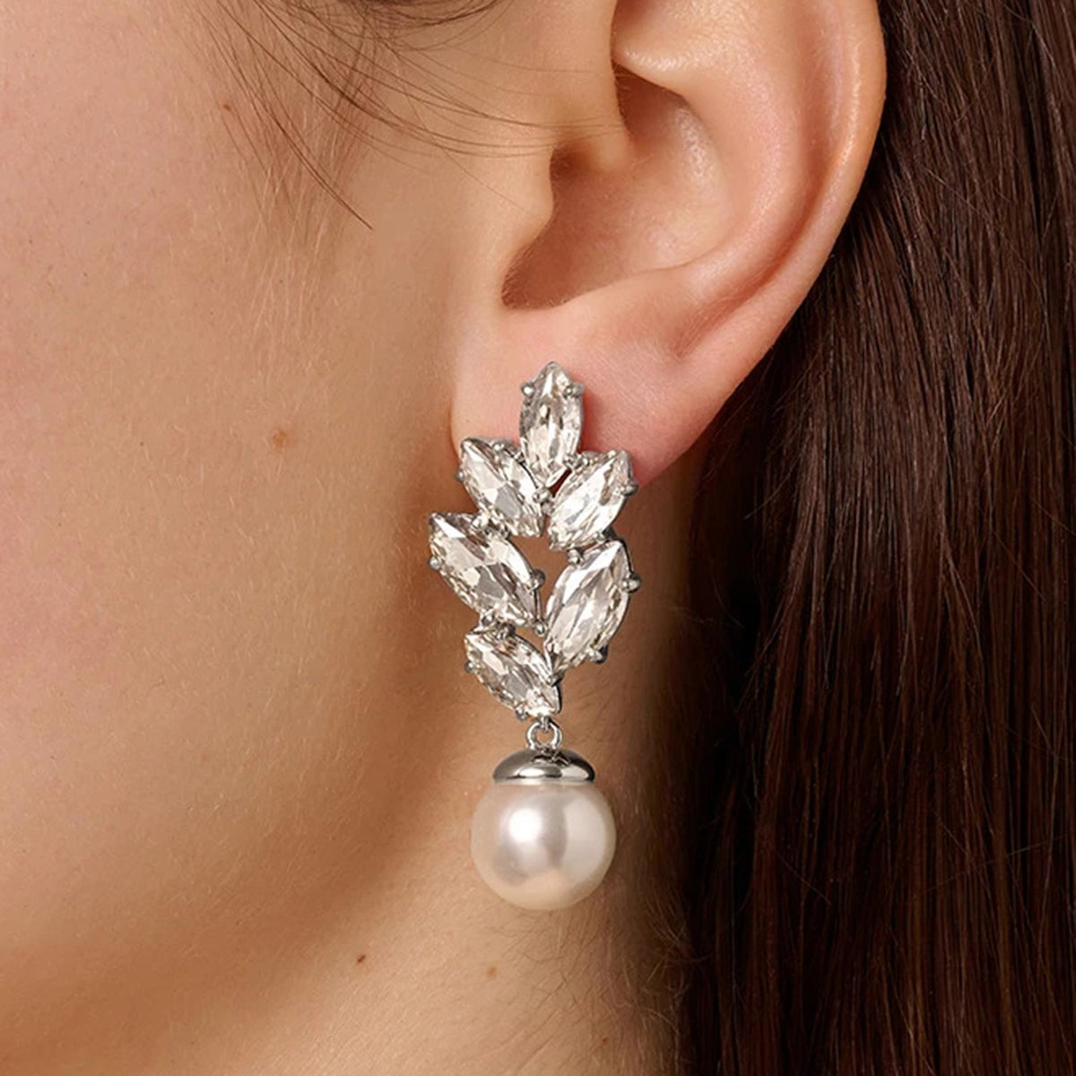 Dyrberg/Kern Balete Earrings, Silver
