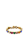 Dyrberg/Kern Conian Bracelet, Rainbow & Gold