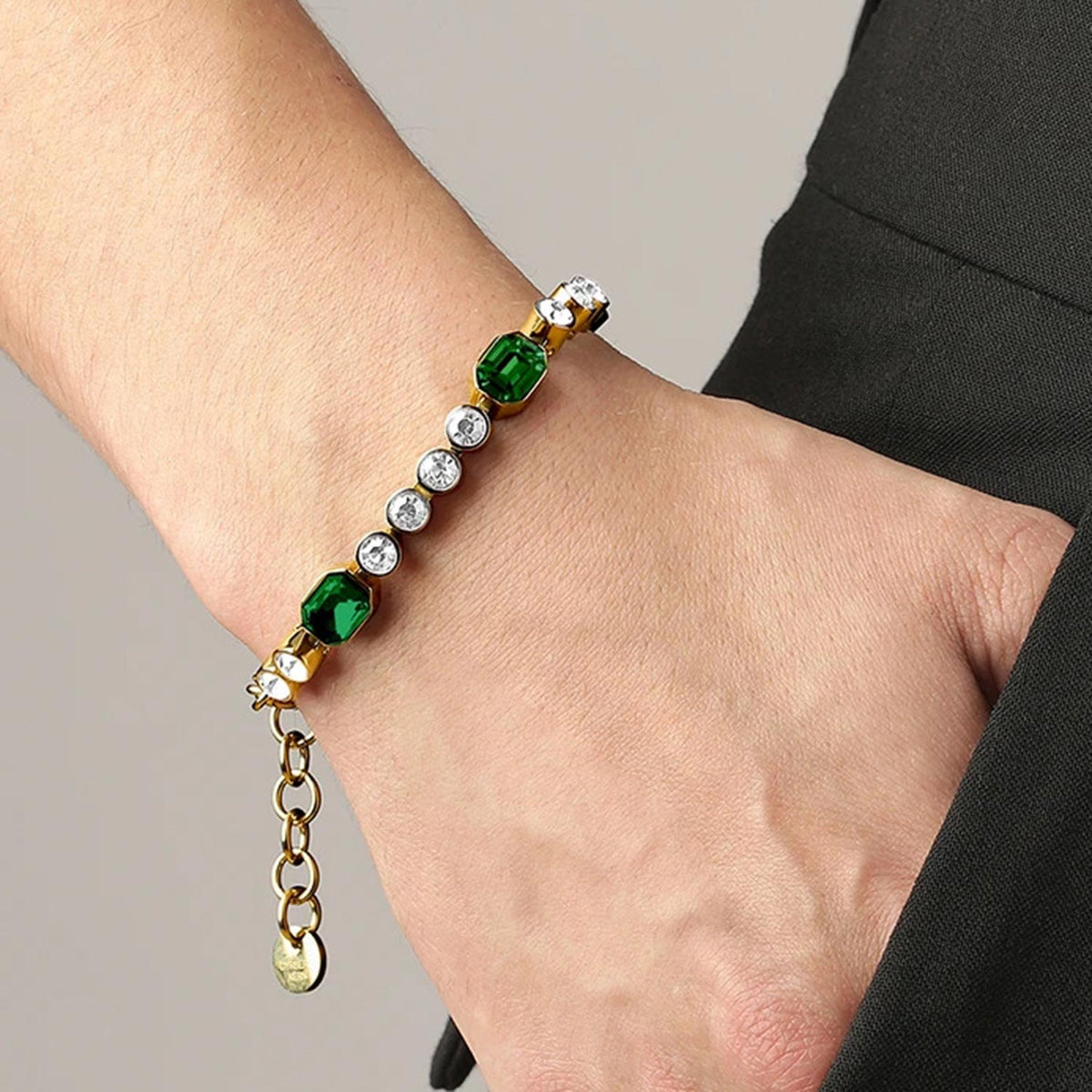 GRIVNA SG EMERALD GREEN / CRYSTAL