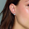 Dyrberg/Kern Noble Earrings, Silver