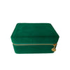 Dyrberg/Kern Velvet Jewellery Box, Green