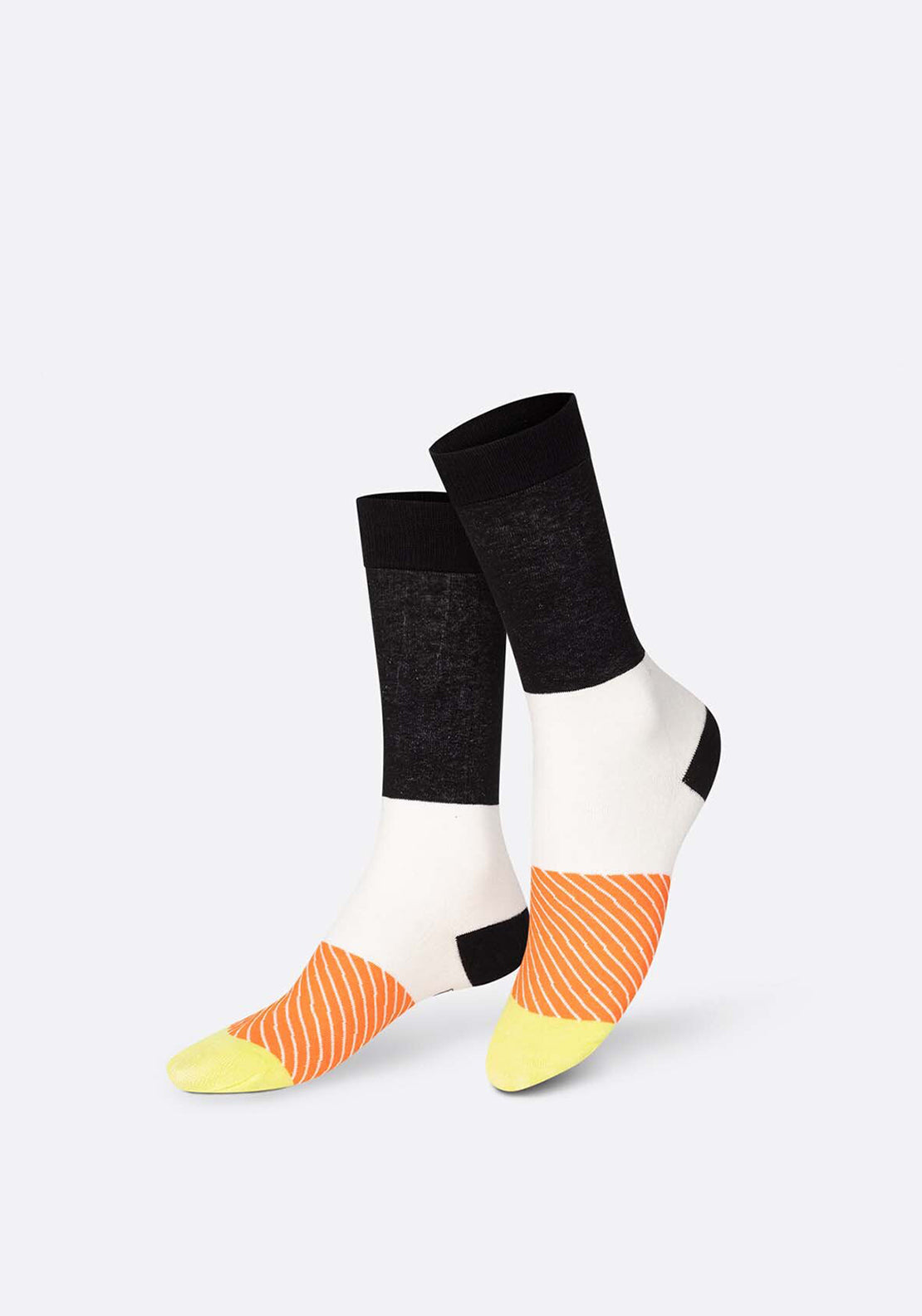 Eat My Socks Salmon Maki Socks, Black Multi