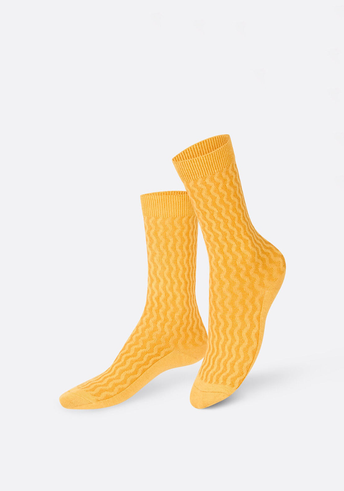 Eat My Socks Spicy Noodles 2 Pair Socks, Yellow Multi