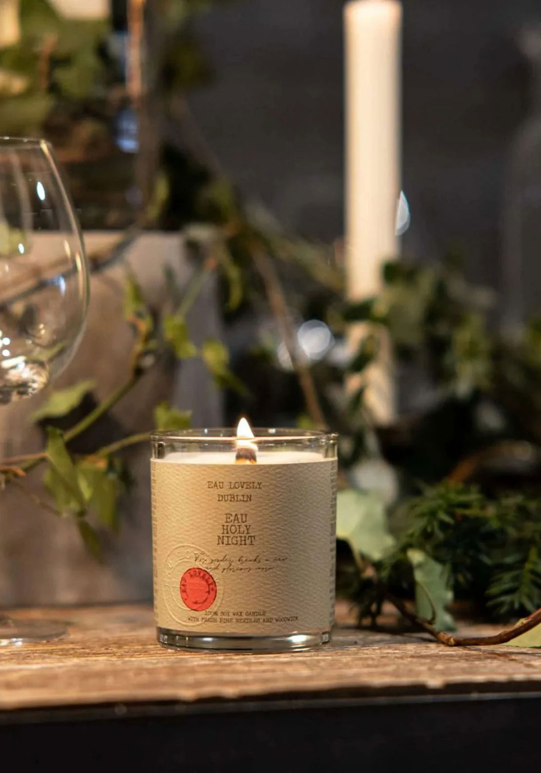 EAU LOVELY HOLY NIGHT XMAS CANDLE