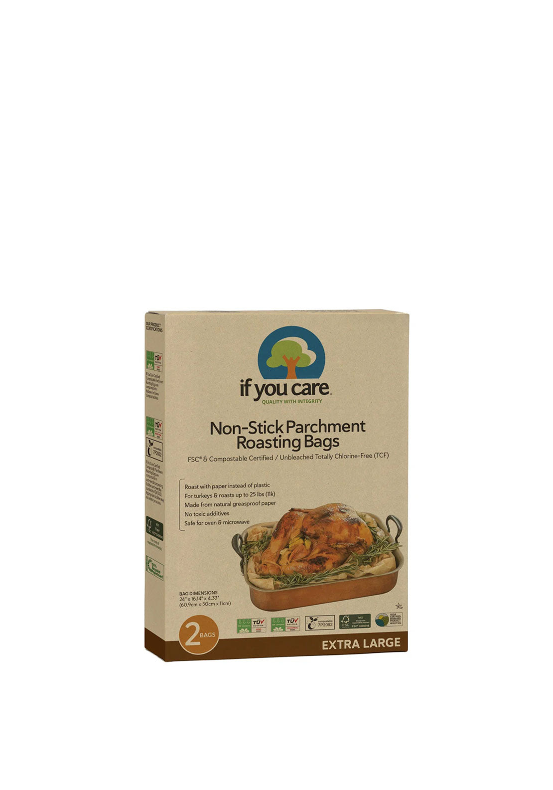 XL NON STICK PARCHMENT ROASTING BAGS