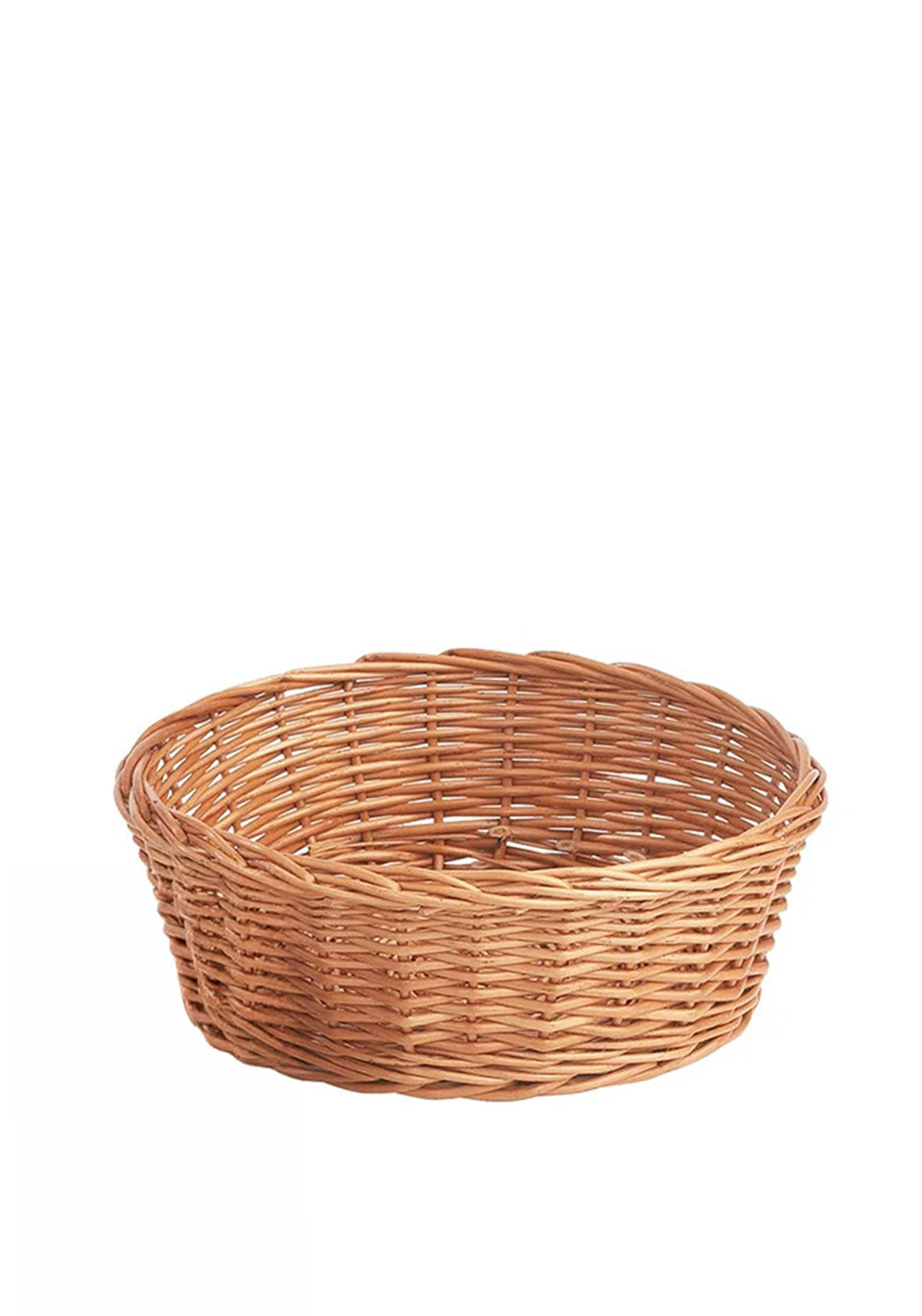 Eddingtons Large Wicker Round Breadbasket, 27cm