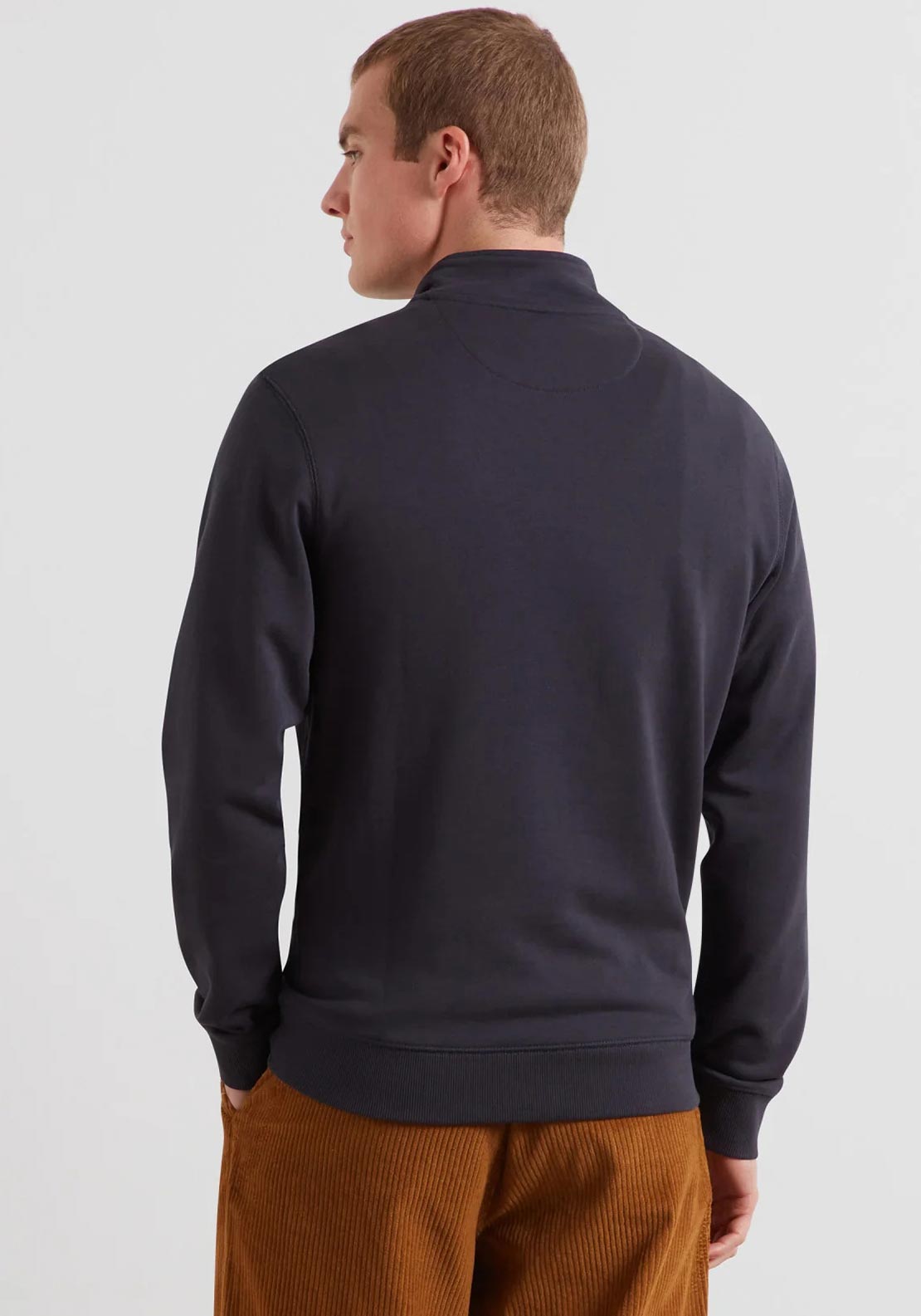 Farah Arnold Quarter Zip Sweatshirt, True Navy