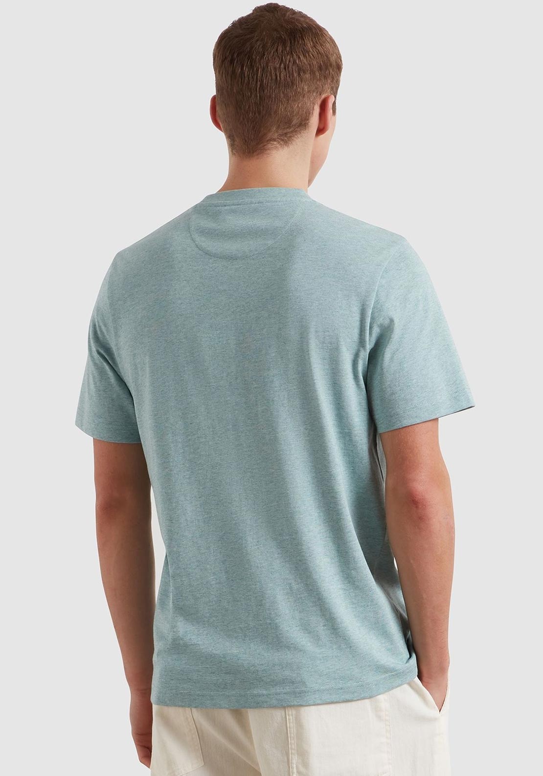 Farah Danny T-Shirt, Green Mist Marl
