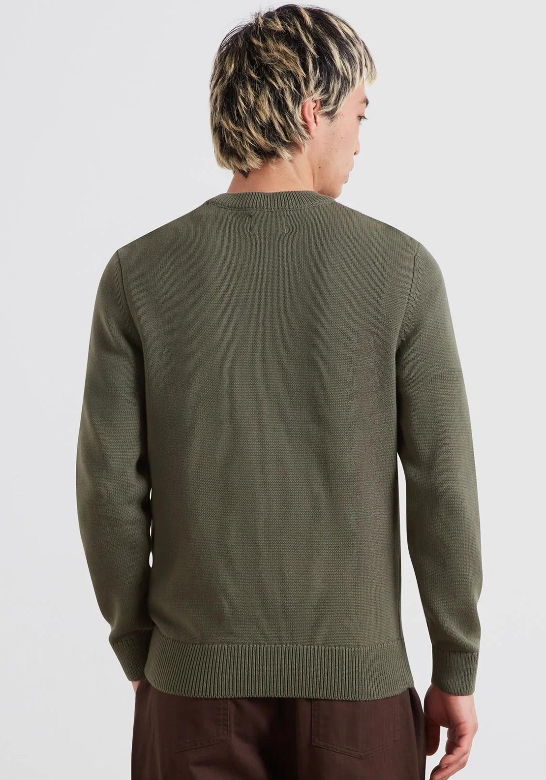 Farah Shepard Crew Neck Sweater, Rosemary Green