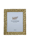 Fern Cottage Gold Lattice Frame, 8x10in
