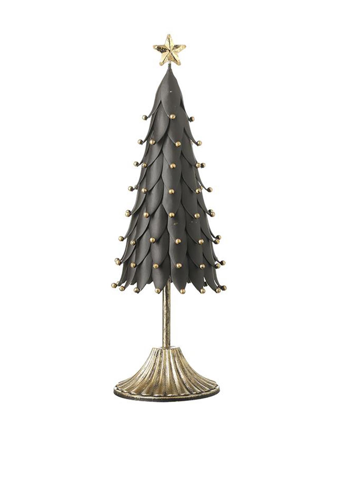 Heaven Sends Small Metal Tree Ornament, Black