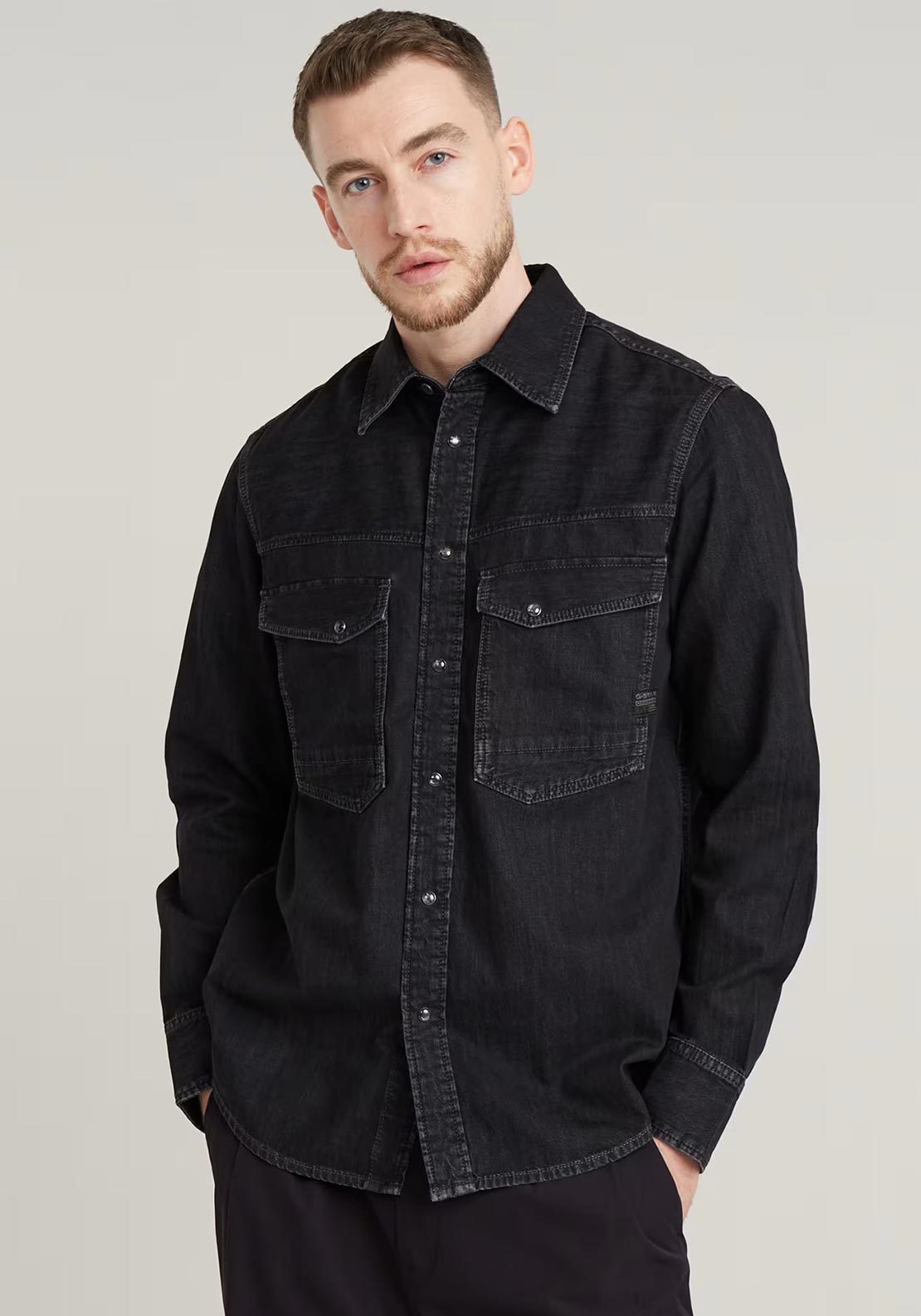 G-Star Raw Dakota Slim Fit Shirt, Black