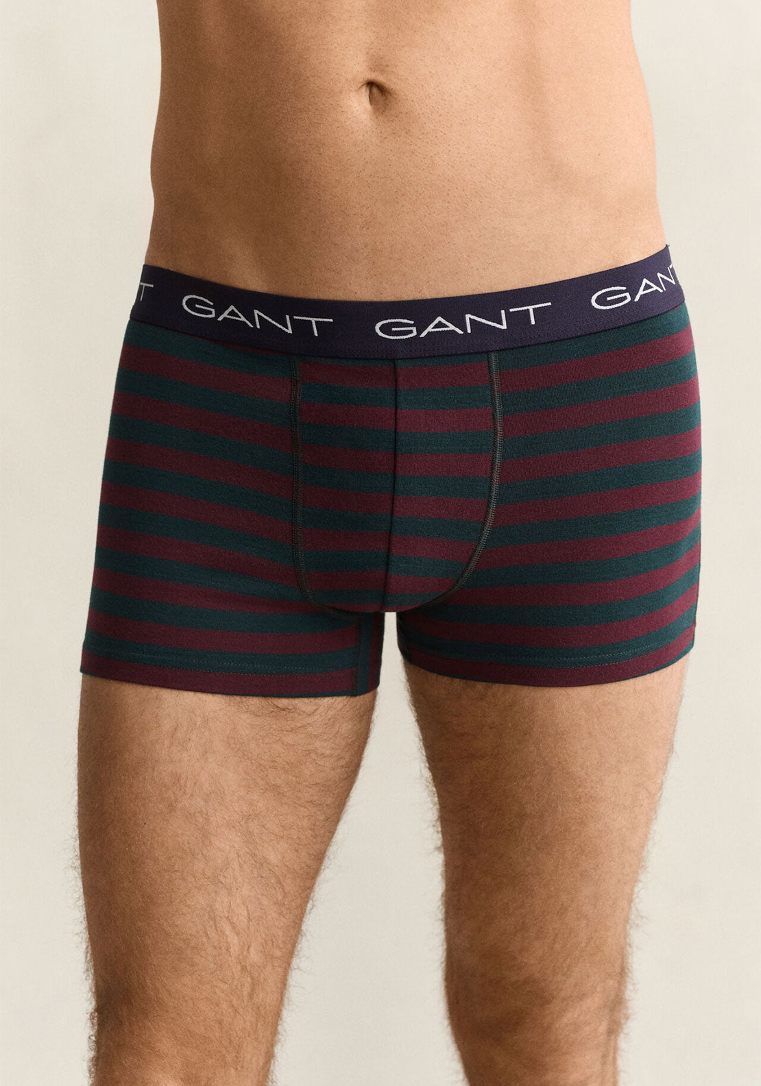 Gant 3 Pack Trunks Giftbox, Tartan Green Multi