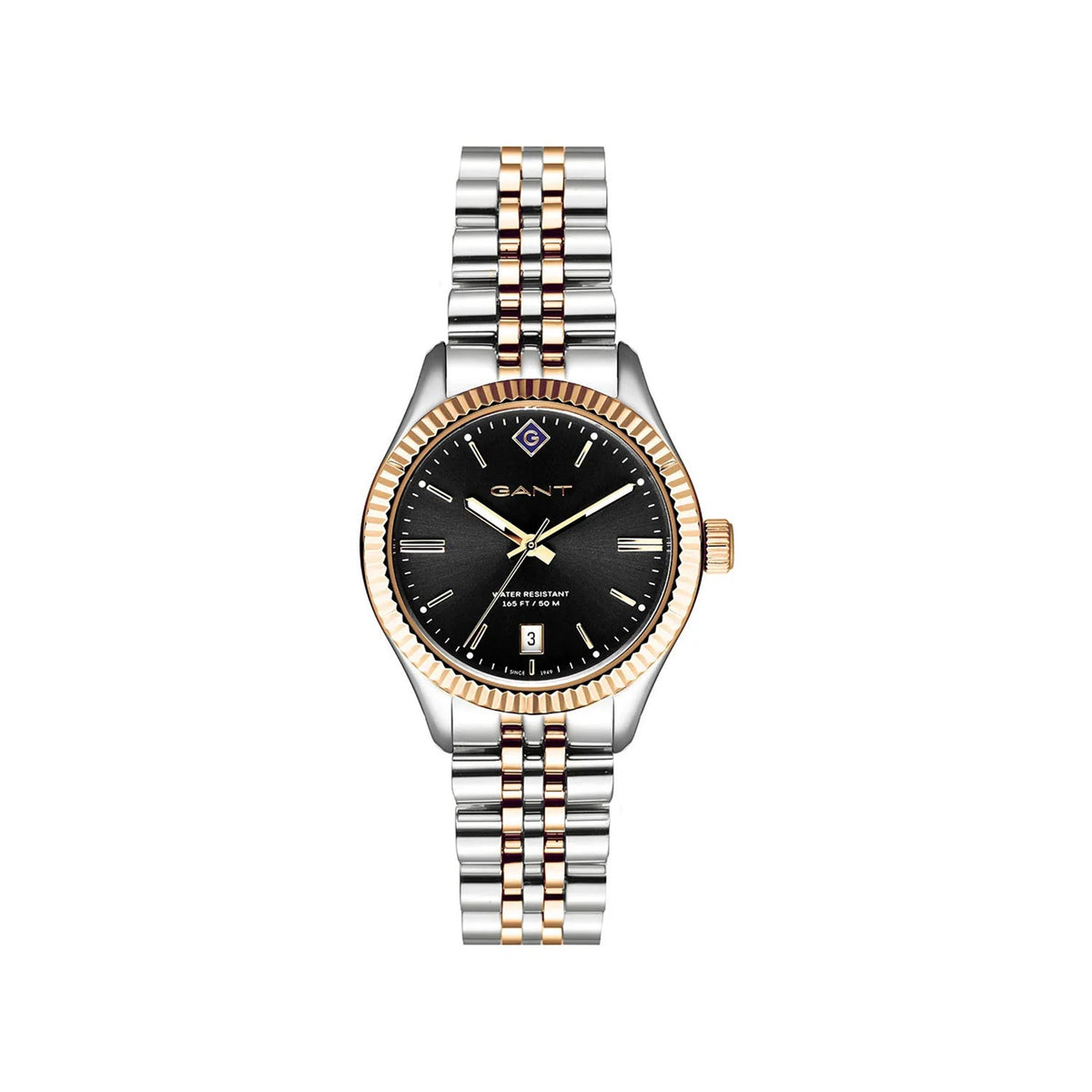 Gant Ladies Sussex Watch, Silver & Black