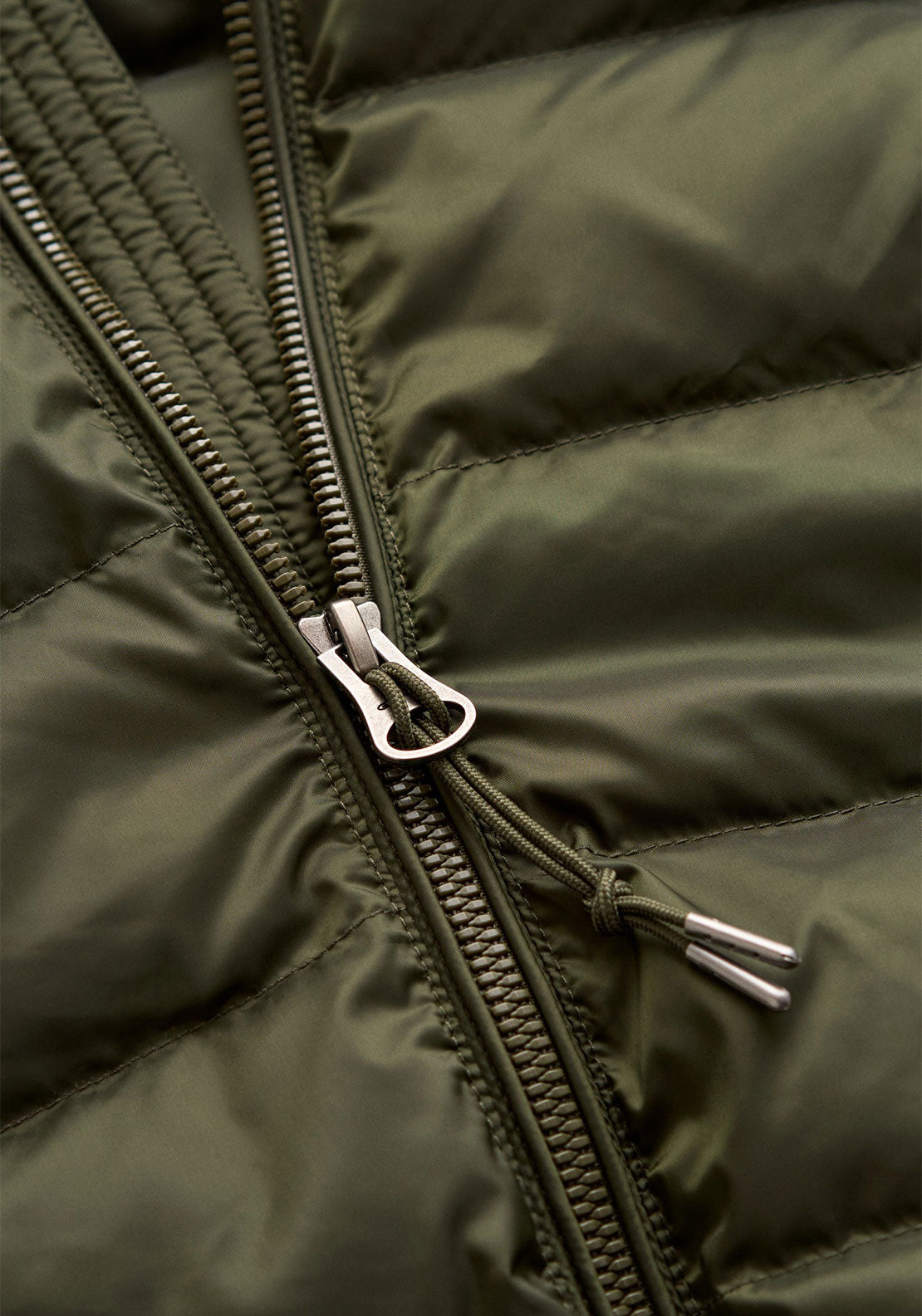 Gant Light Down Jacket, Dark Moss Green