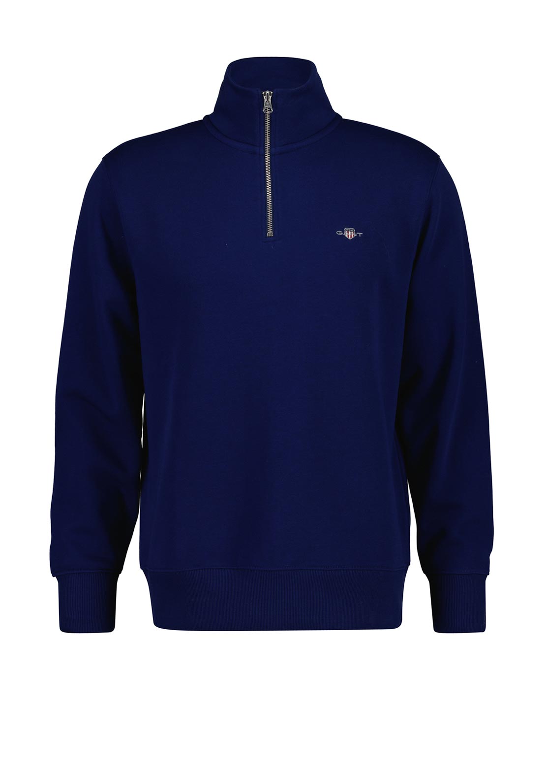 Gant Sheild Half Zip Sweatshirt, Rich Navy