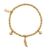 ChloBo Love & Courage Bracelet, Gold